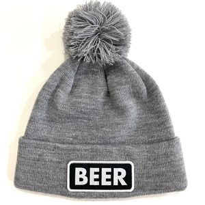 BEER BEANIE- COAL THE VICE- UNISEX